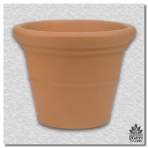 Heavy Poly Terra Cotta Container for event rental: Containers & planters
