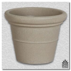Heavy Poly-Granite Container (light) for event rental: Containers & planters