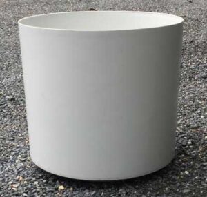 Standard White Container for event rental: Containers & planters