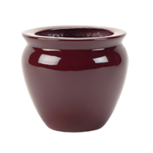 Oriental – Gloss Burgundy | Plants Alive! Oriental – Gloss Burgndy: Containers & planters for offices