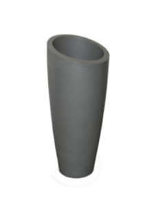 Paca Planter – Gray | Plants Alive! Paca Planter – Gray: Containers & planters for offices