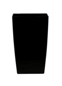 Phoenix Tall Square – Gloss Black | Plants Alive! Phoenix Tall Square – Gloss Black: Containers & planters for offices