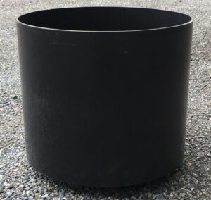 Standard Black Container for event rental: Containers & planters